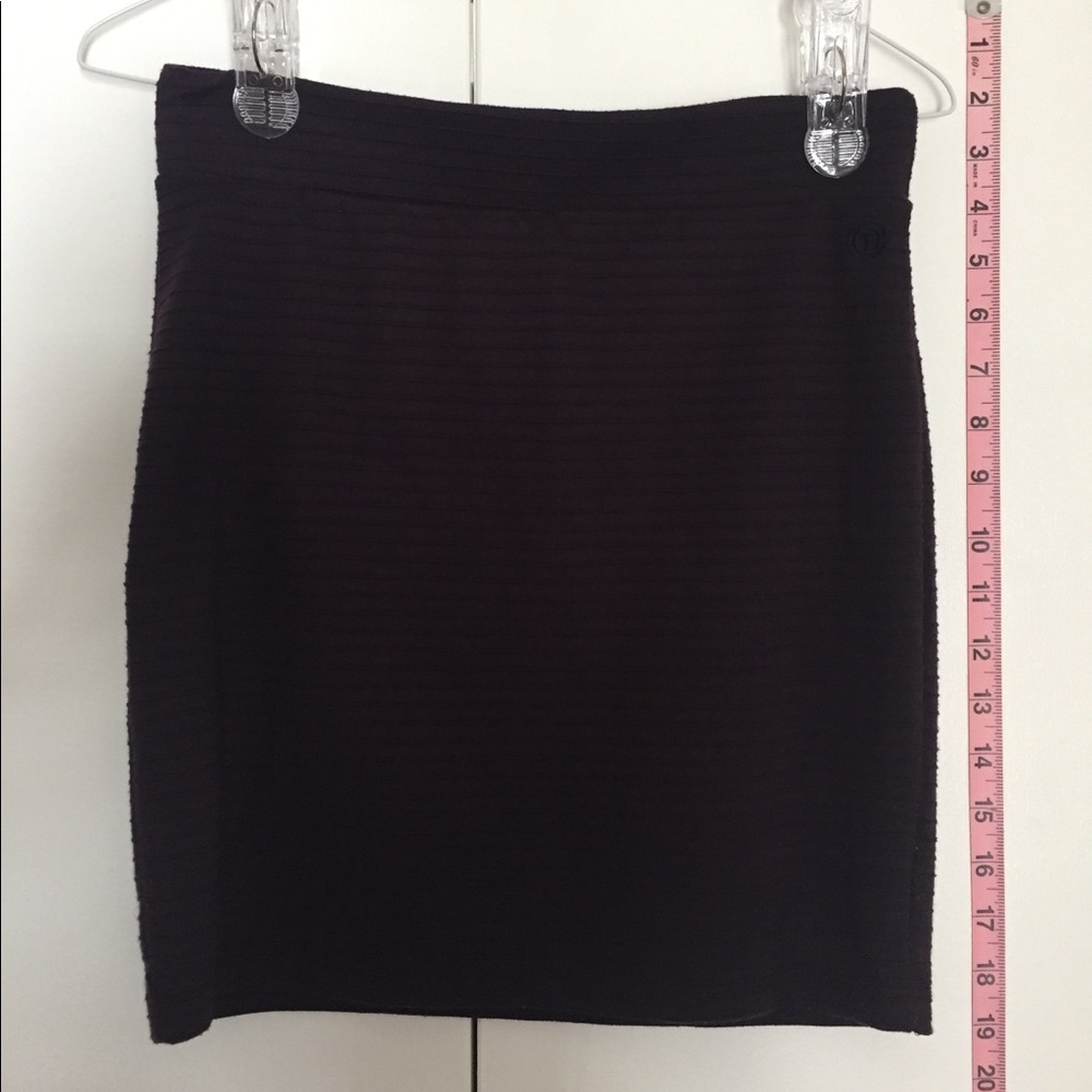 Element medium purple pencil skirt